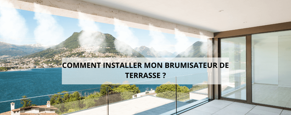 Terrasse Balcon Kit brumisateur terrasse